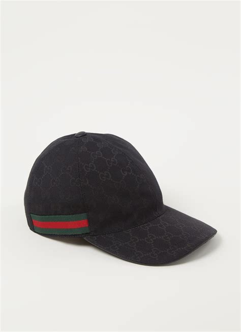 gucci pet zwart bijenkorf|gucci petten voor heren.